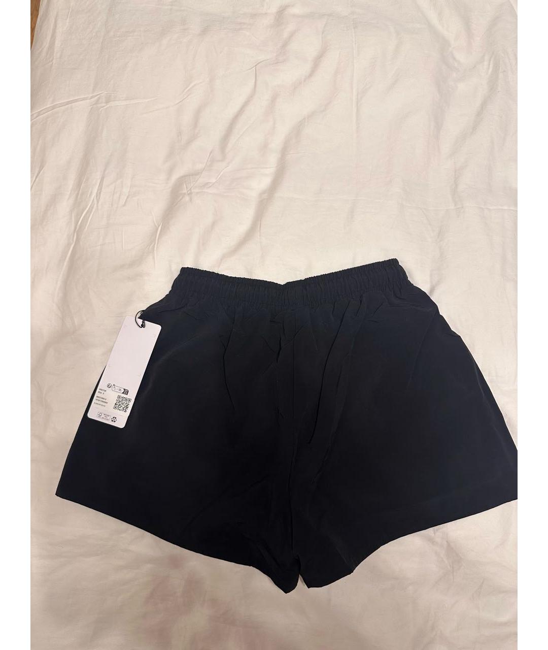 ALO YOGA Черные полиэстеровые спортивные брюки и шорты, фото 2