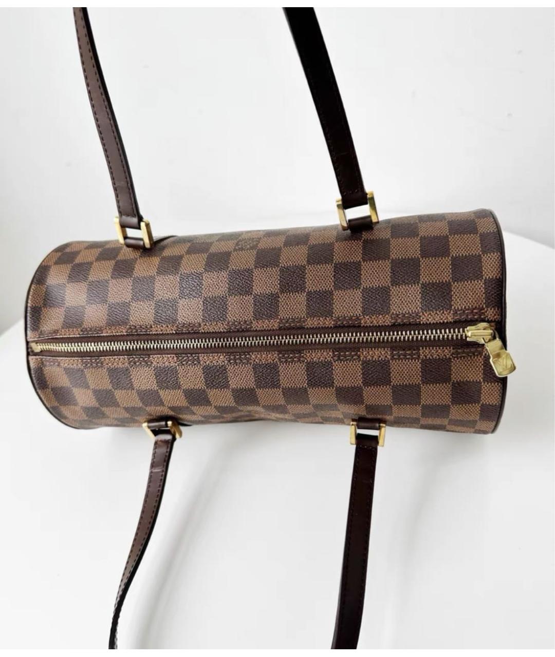 LOUIS VUITTON Коричневая сумка через плечо, фото 4
