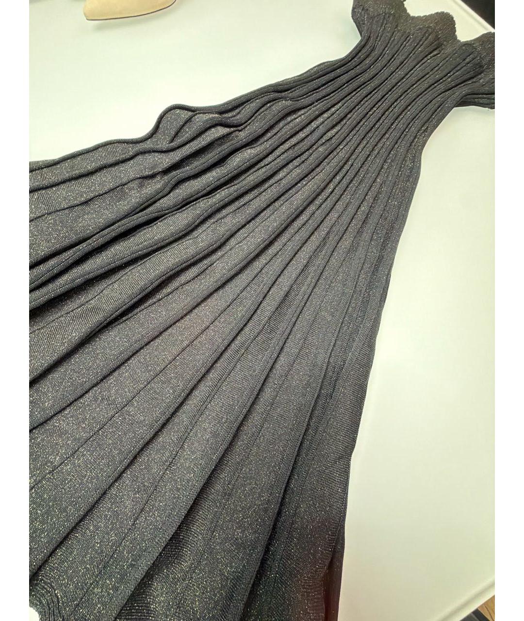 PINKO Черная вискозная юбка макси, фото 2