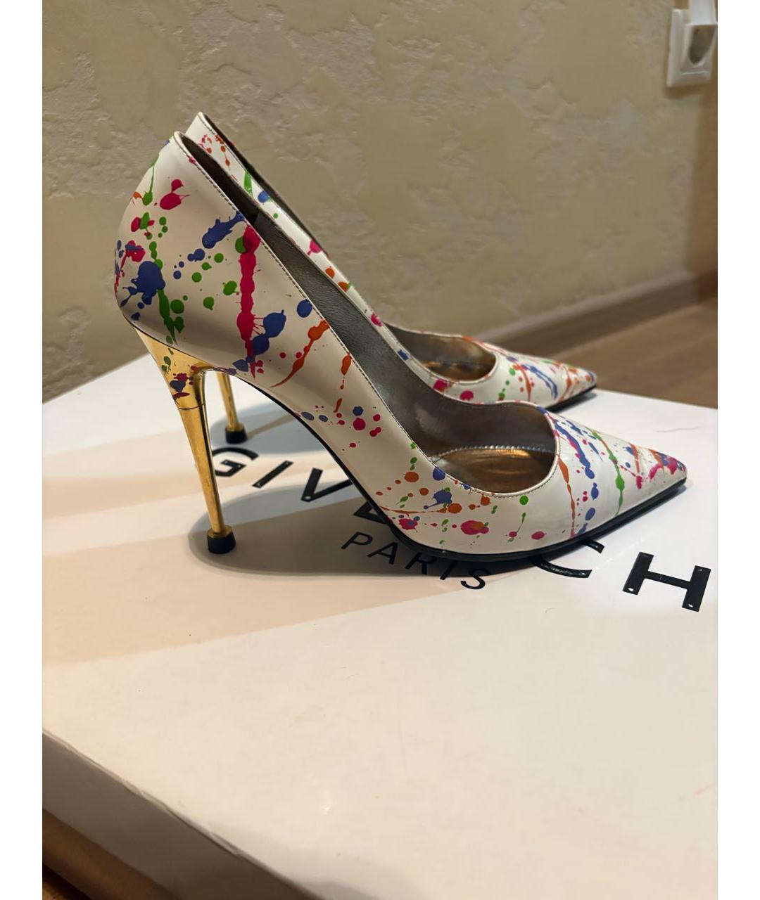 TOM FORD Белые кожаные туфли, фото 6