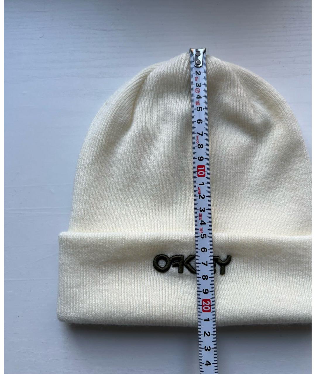 OAKLEY Белая синтетическая шапка, фото 6