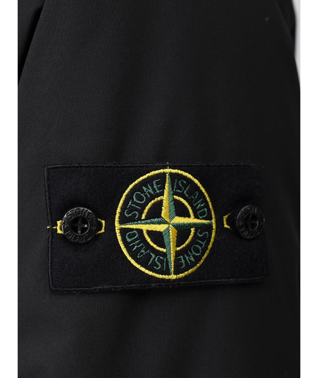STONE ISLAND Черная парка, фото 6