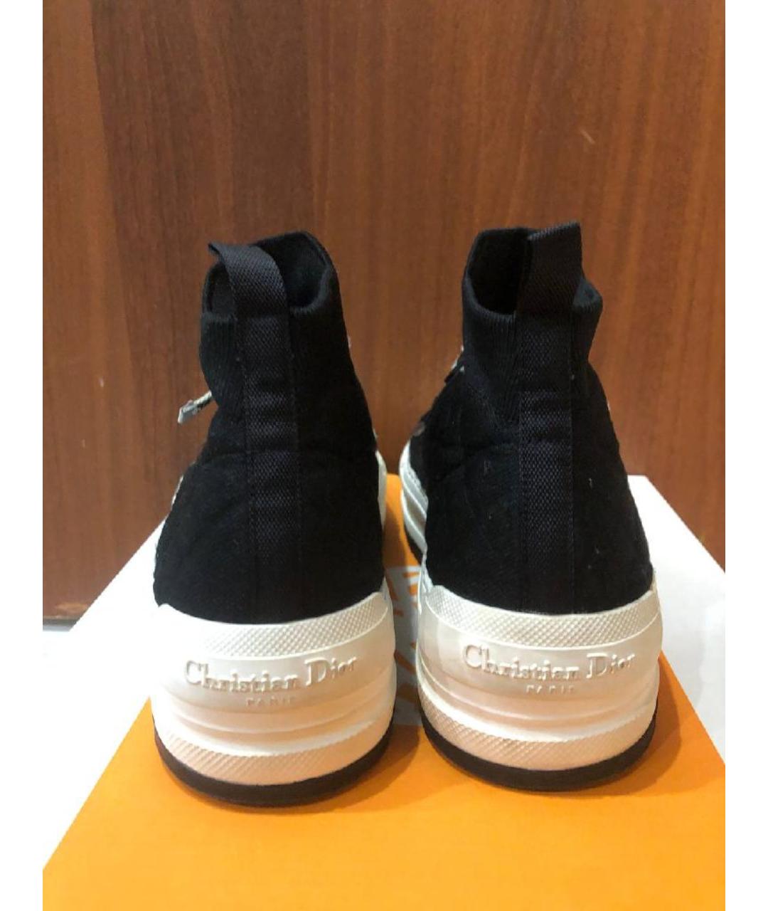 CHRISTIAN DIOR Черные кеды, фото 4