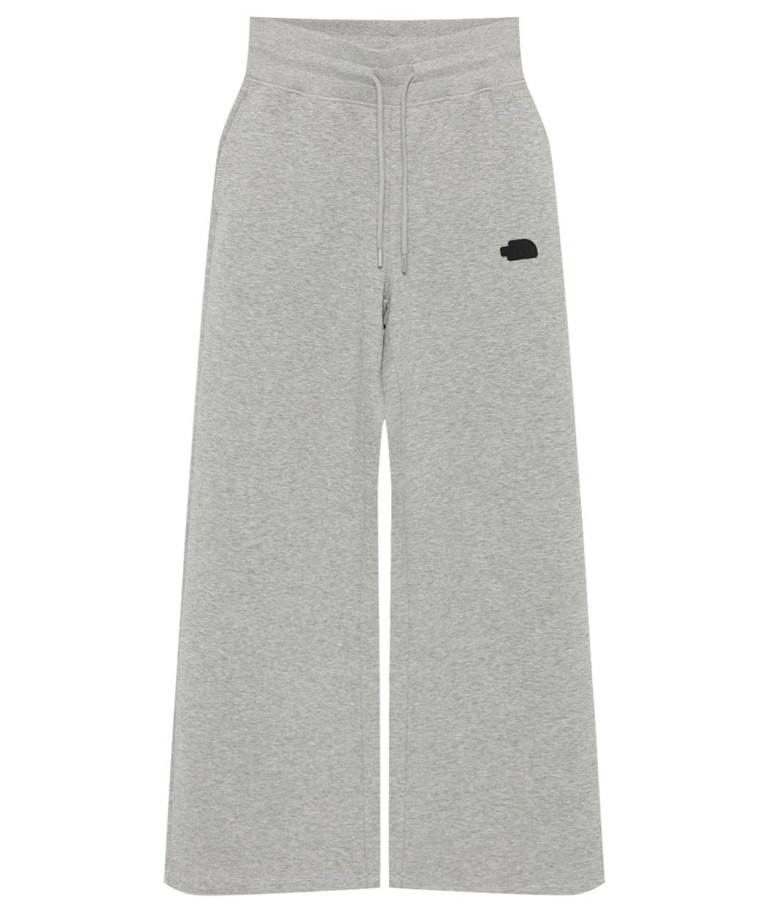 THE NORTH FACE Серые хлопковые брюки широкие, фото 1