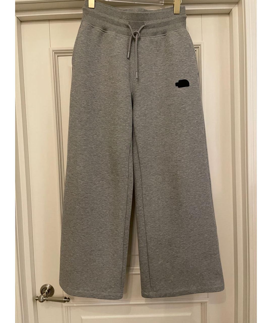 THE NORTH FACE Серые хлопковые брюки широкие, фото 7