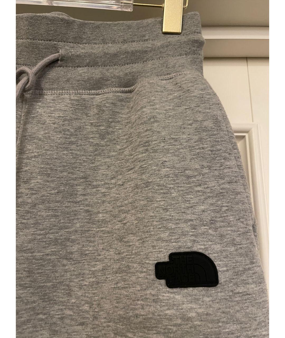 THE NORTH FACE Серые хлопковые брюки широкие, фото 6