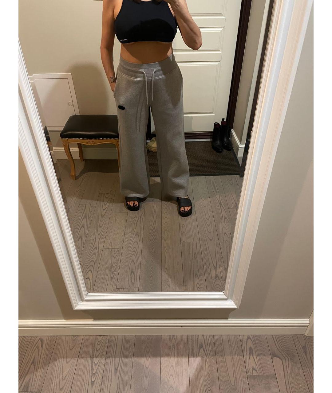 THE NORTH FACE Серые хлопковые брюки широкие, фото 8