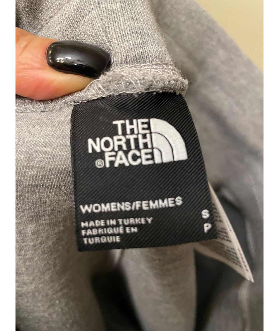 THE NORTH FACE Серые хлопковые брюки широкие, фото 5