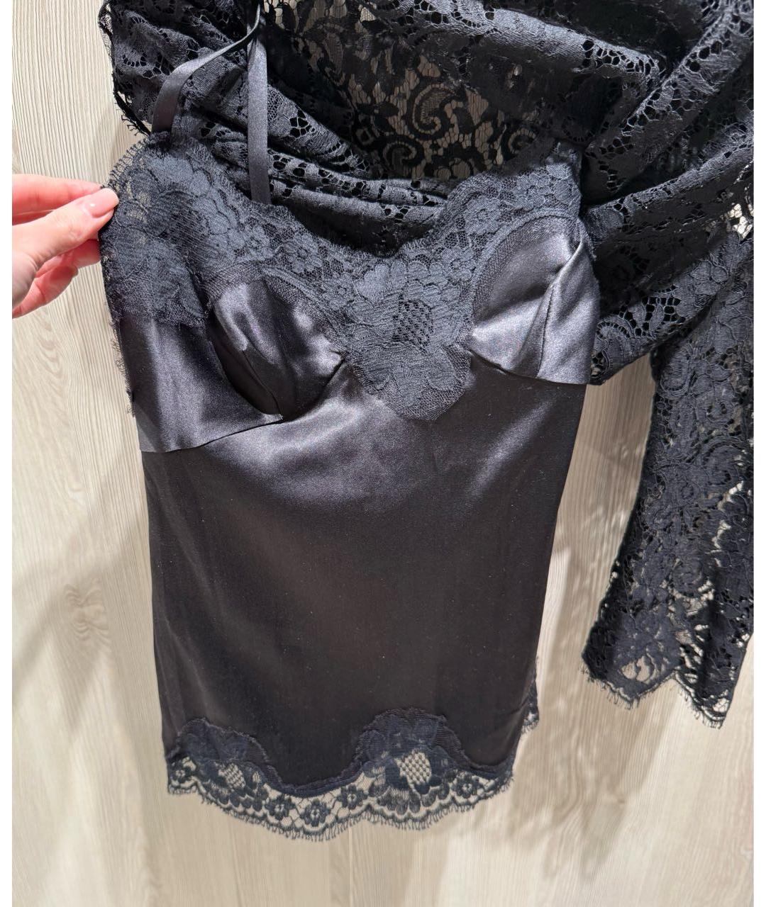 DOLCE&GABBANA Черная блузы, фото 4