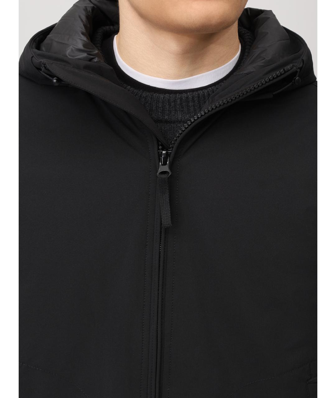 STONE ISLAND Черная куртка, фото 5