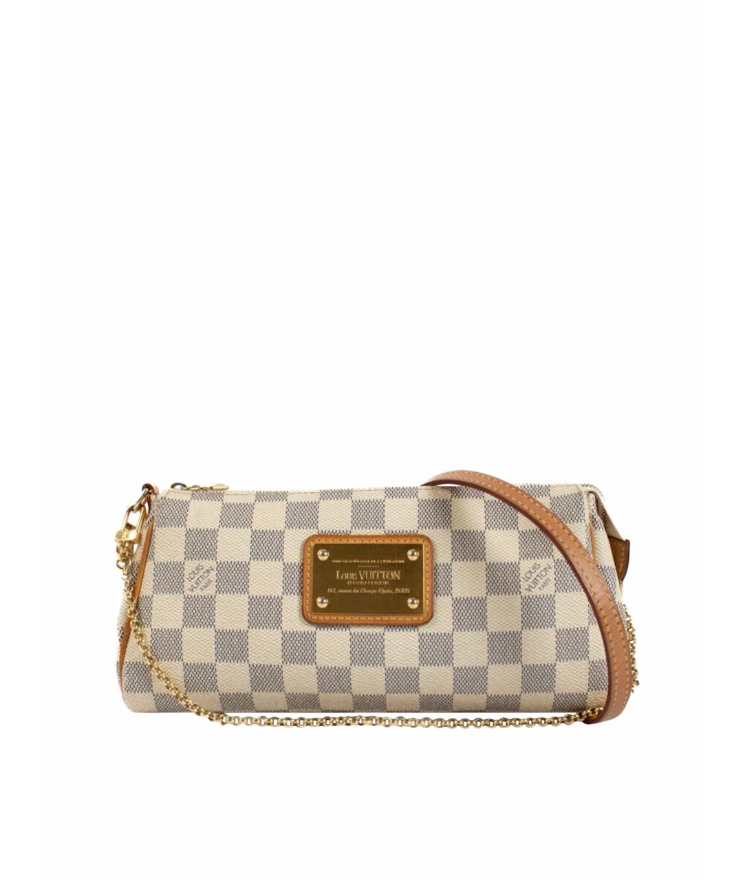 LOUIS VUITTON Бежевая кожаная сумка через плечо, фото 1