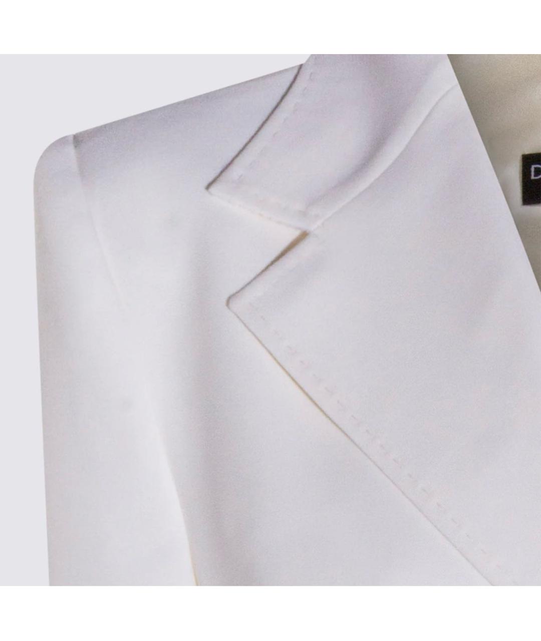 DOLCE&GABBANA Белый жакет/пиджак, фото 3