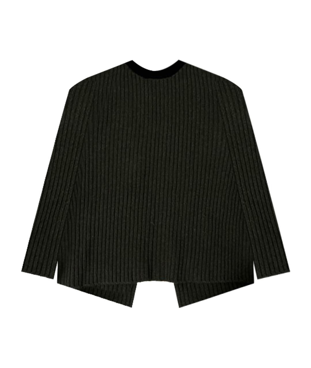 MARNI Хаки шерстяной джемпер / свитер, фото 1