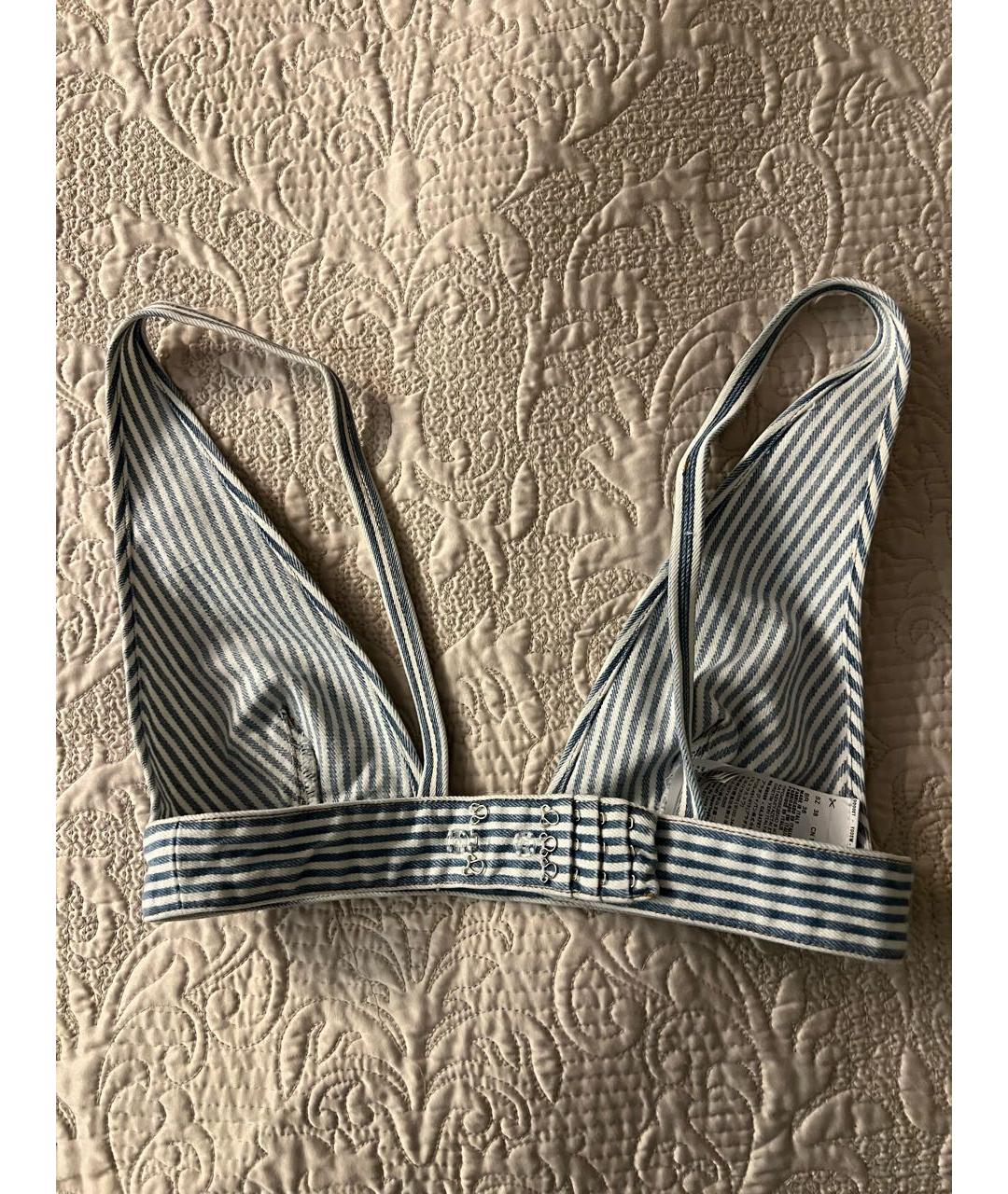 PRADA Голубая хлопковая майка, фото 2