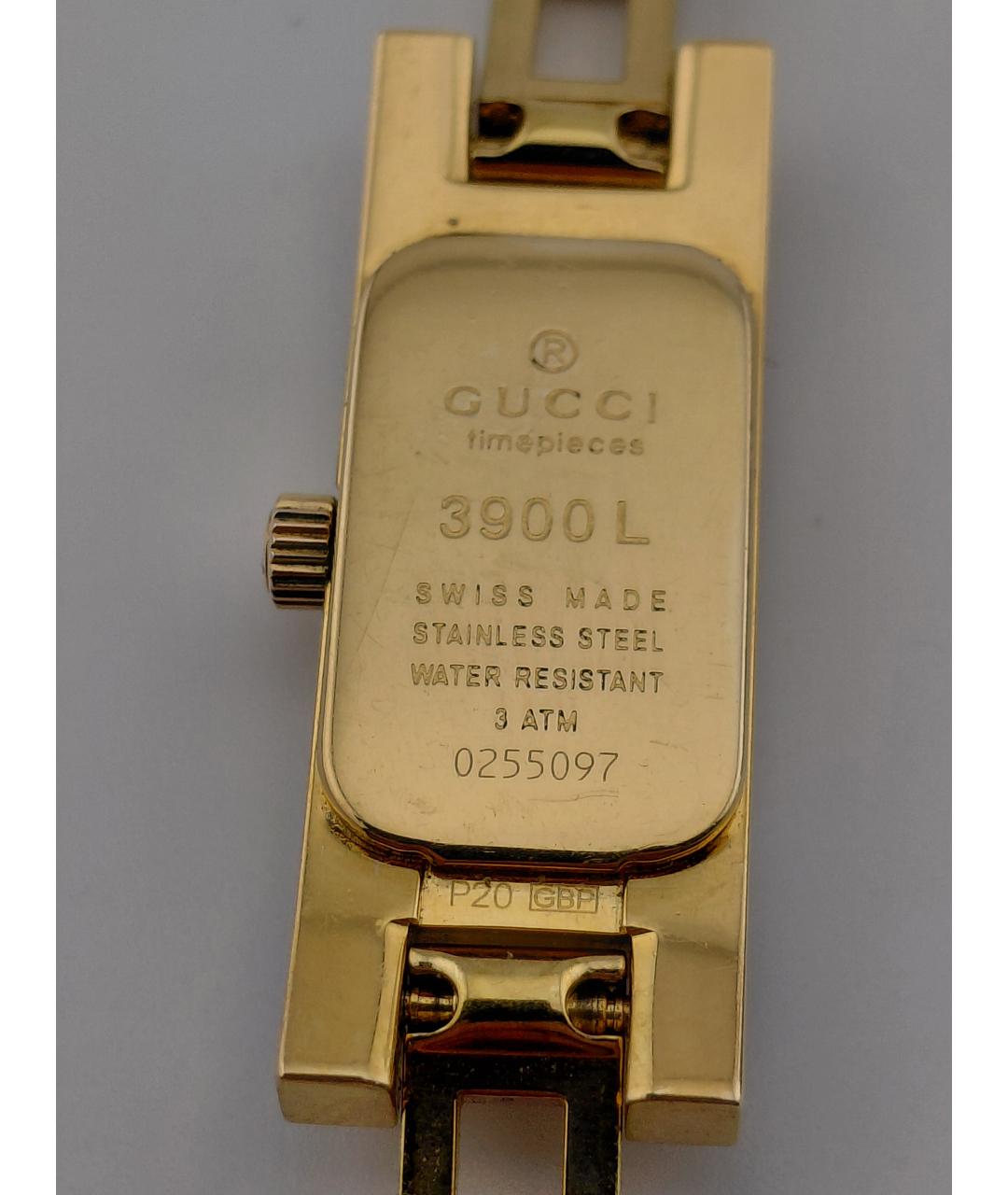 GUCCI Золотые позолоченные часы, фото 8