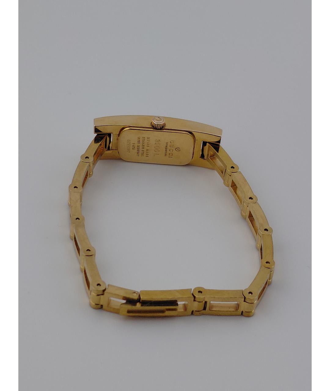 GUCCI Золотые позолоченные часы, фото 9