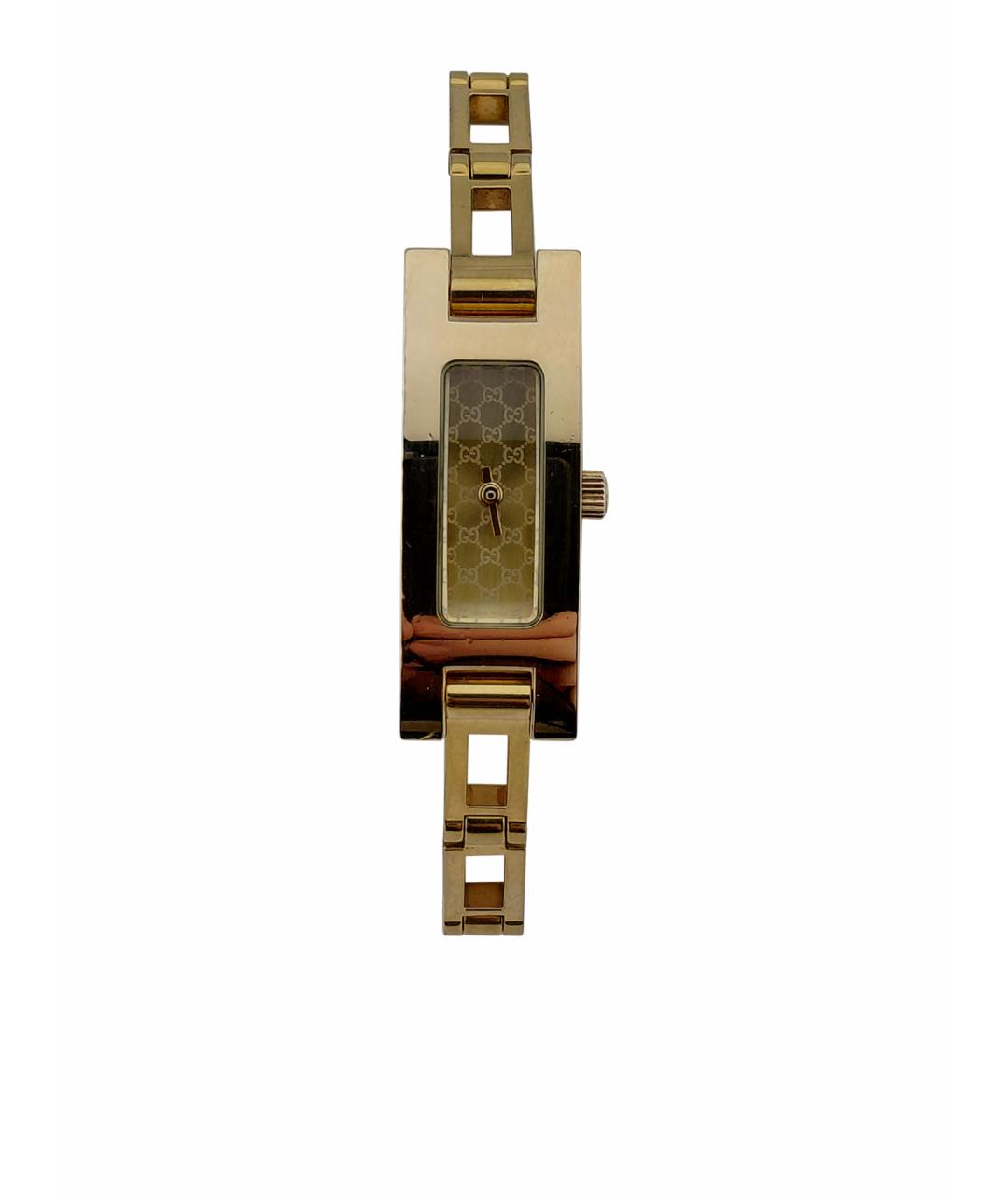 GUCCI Золотые позолоченные часы, фото 1