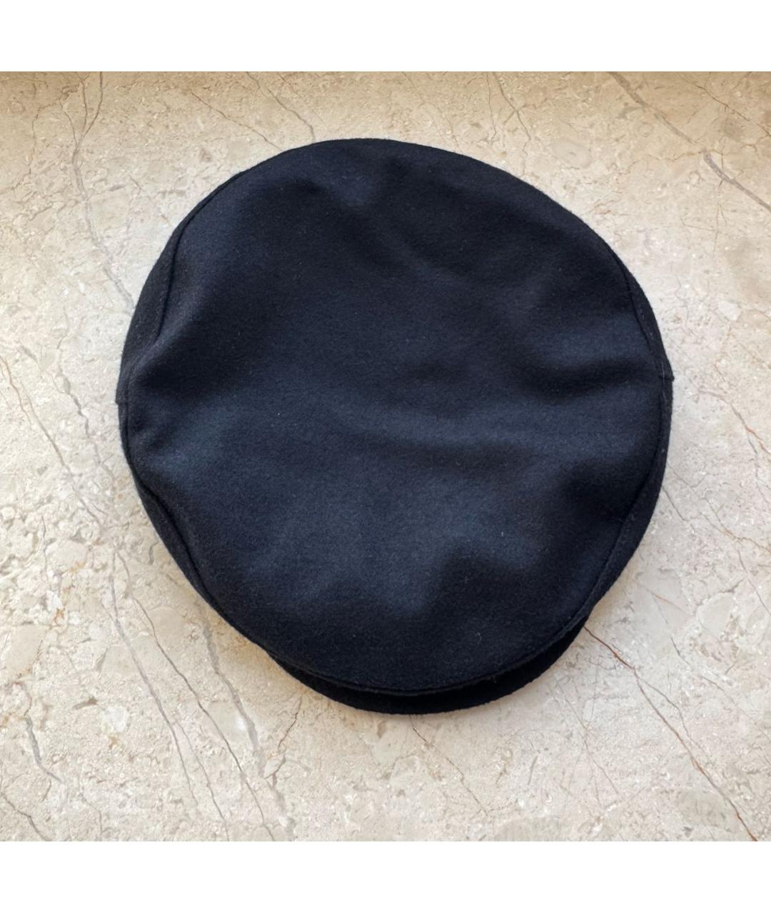 PAUL & SHARK Темно-синяя шерстяная кепка, фото 4