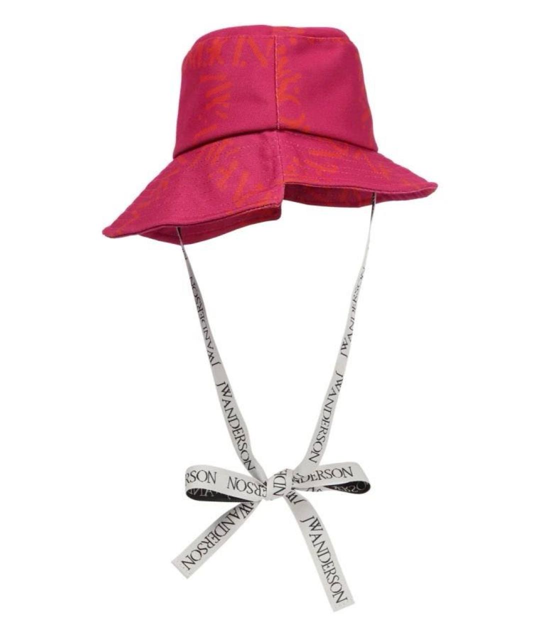 J.W.ANDERSON Розовая хлопковая панама, фото 1