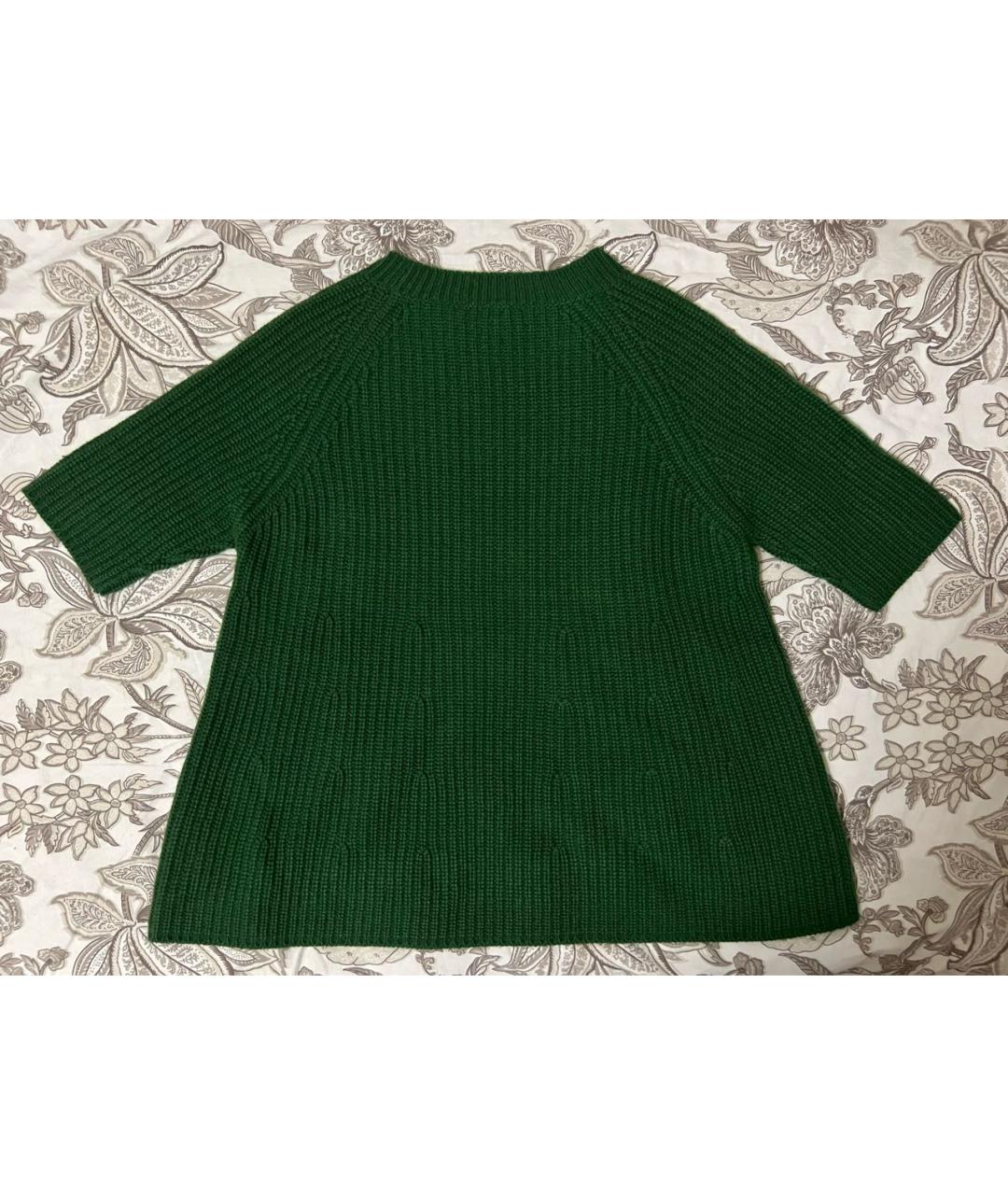 Bruno Manetti Зеленый кашемировый джемпер / свитер, фото 2
