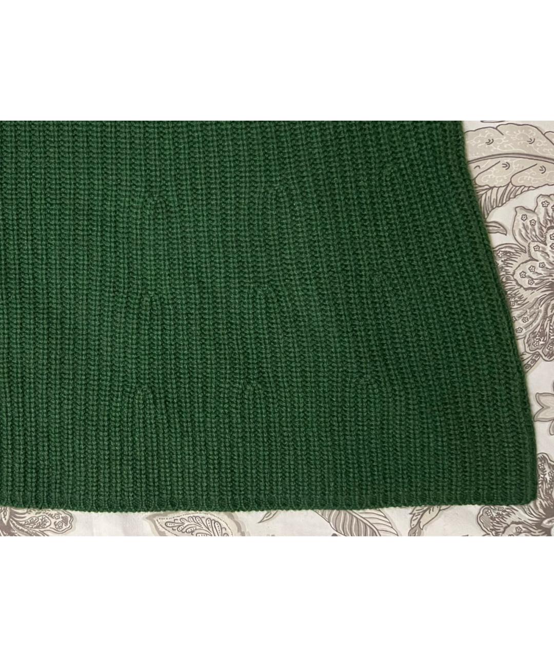 Bruno Manetti Зеленый кашемировый джемпер / свитер, фото 4