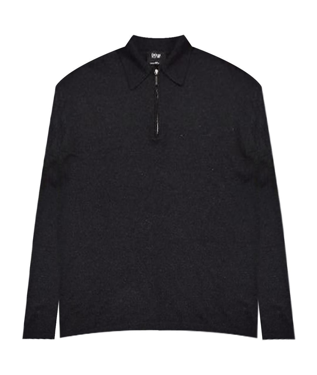 HUGO BOSS Серый шерстяной джемпер / свитер, фото 1