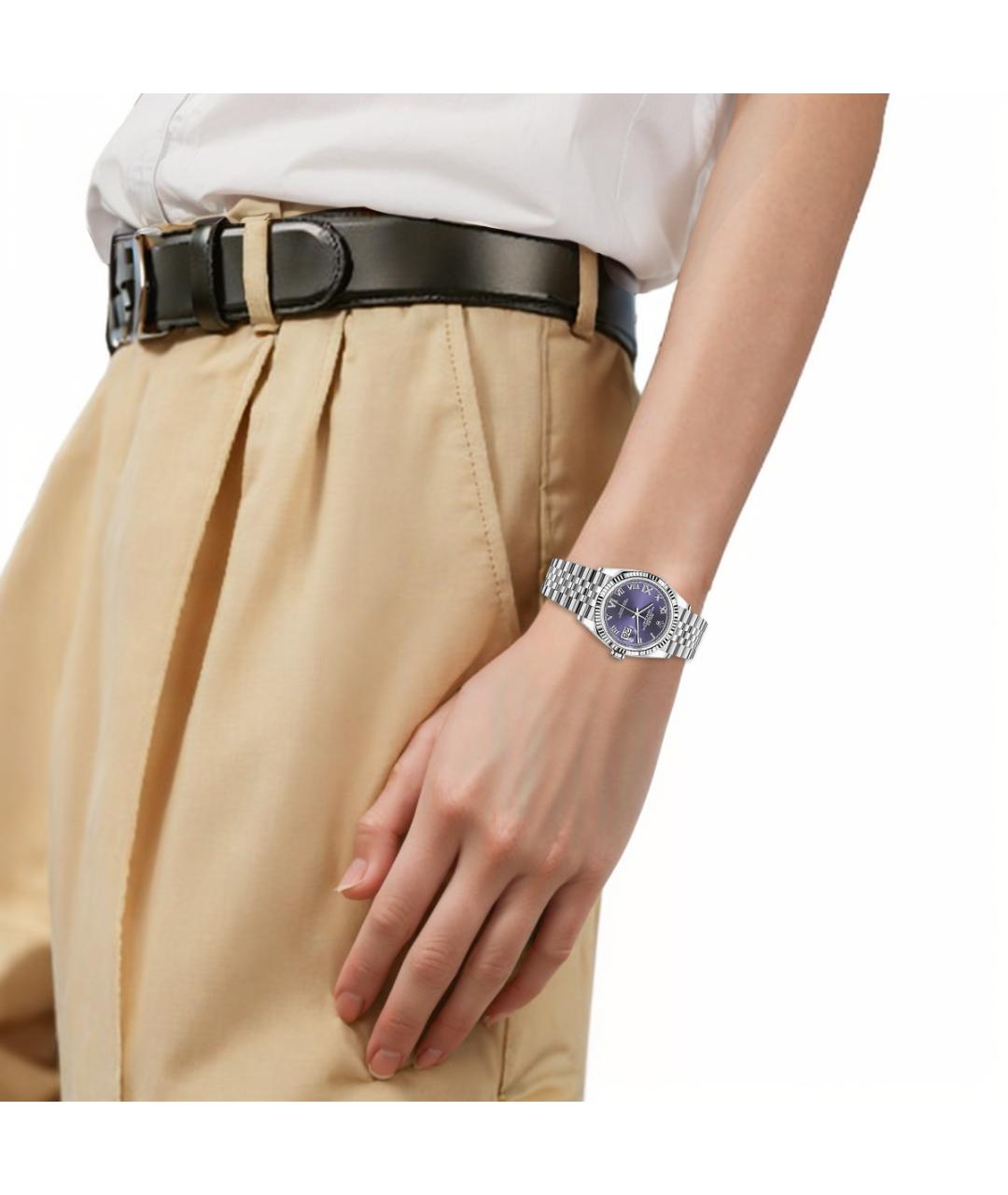 ROLEX Часы из белого золота, фото 4