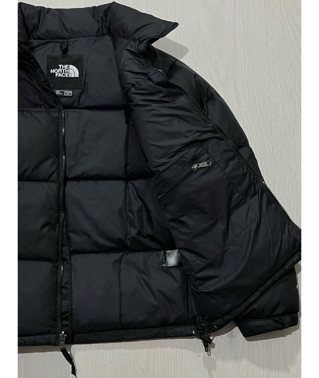 THE NORTH FACE Черный полиамидовый пуховик, фото 4