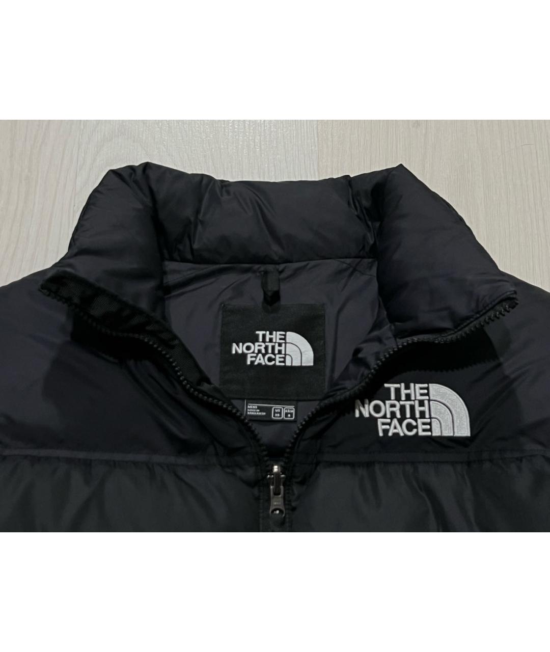 THE NORTH FACE Черный полиамидовый пуховик, фото 3