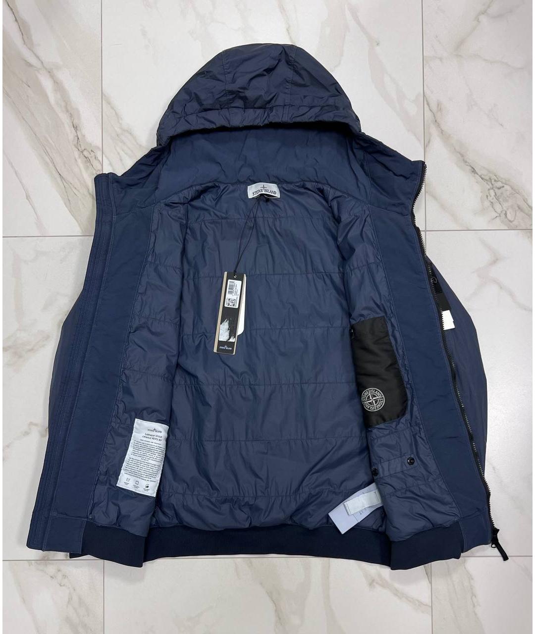 STONE ISLAND Синяя куртка, фото 5
