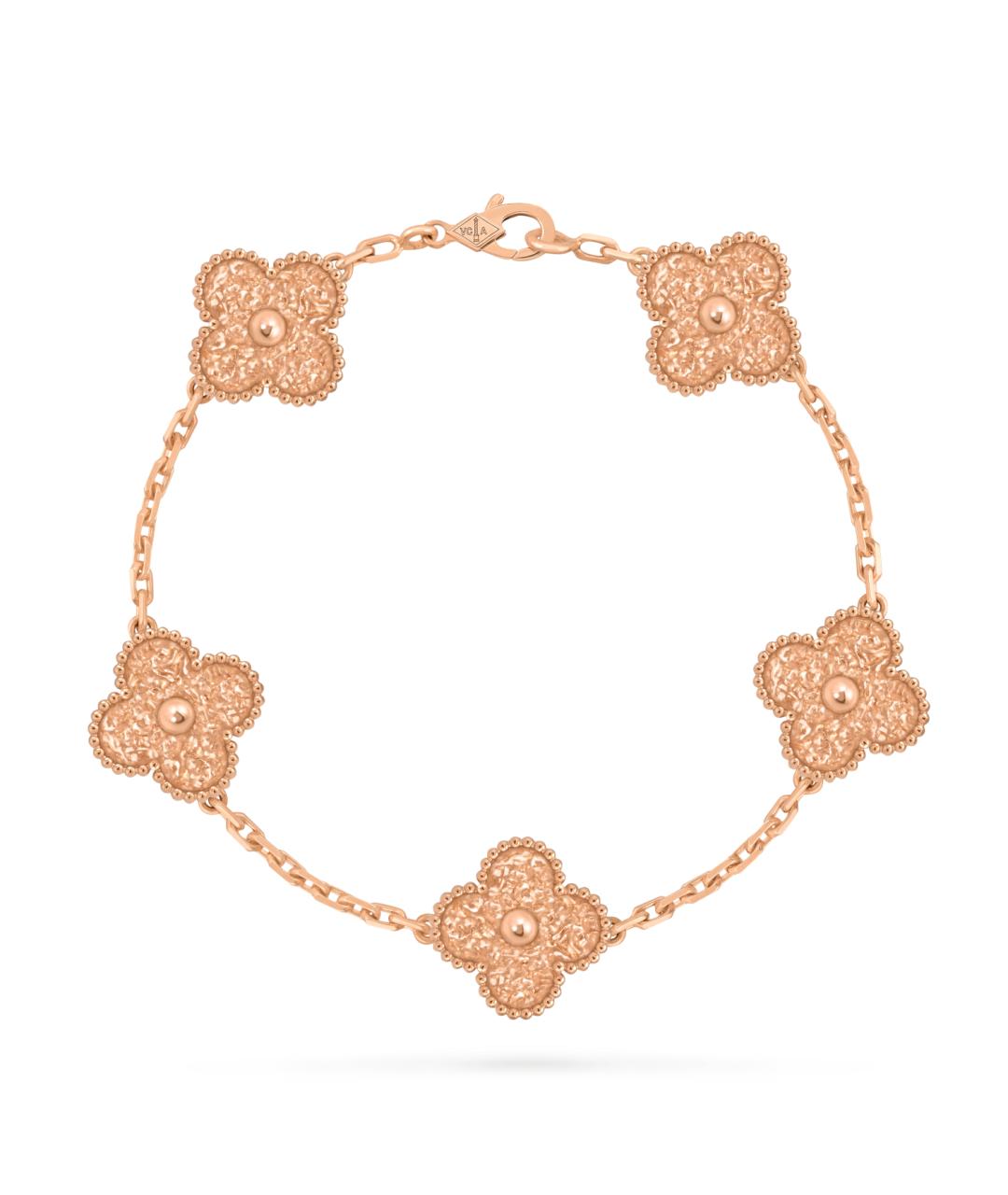 VAN CLEEF & ARPELS Золотой браслет из розового золота, фото 4