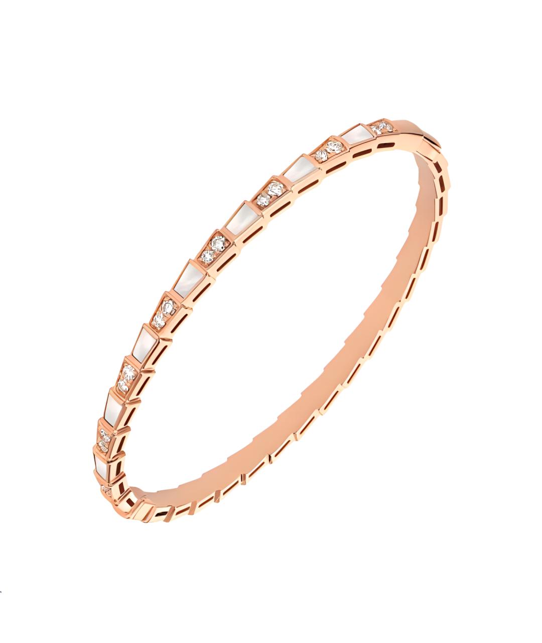 BVLGARI Золотой браслет из розового золота, фото 3