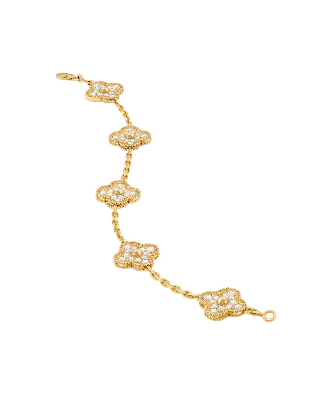 VAN CLEEF & ARPELS Золотой браслет из желтого золота, фото 3