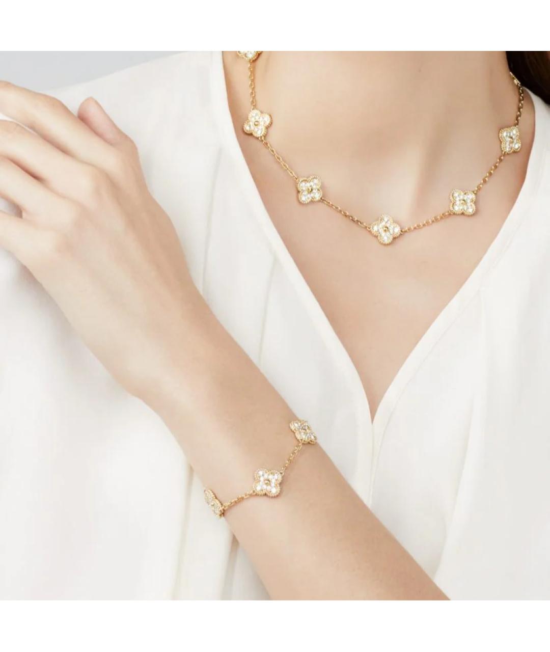 VAN CLEEF & ARPELS Золотой браслет из желтого золота, фото 4