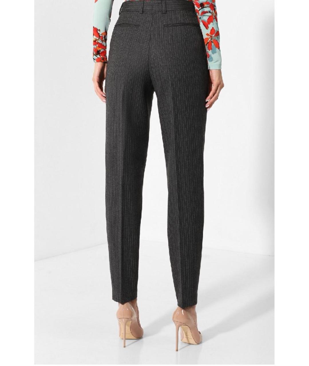 DRIES VAN NOTEN Шерстяные прямые брюки, фото 2