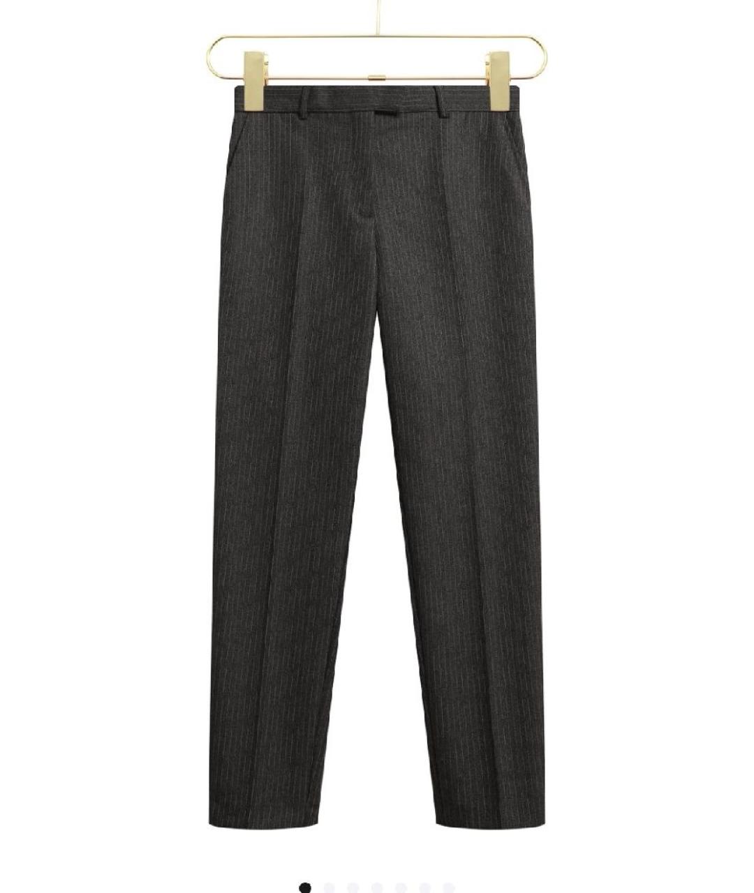 DRIES VAN NOTEN Шерстяные прямые брюки, фото 6