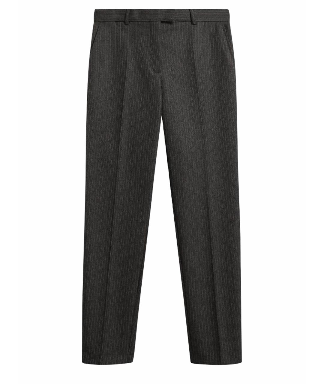 DRIES VAN NOTEN Шерстяные прямые брюки, фото 1