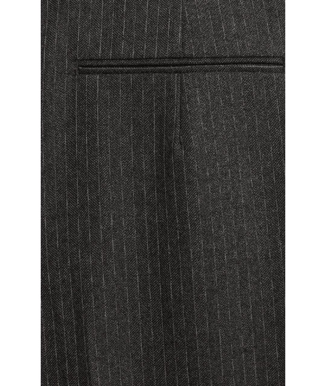 DRIES VAN NOTEN Шерстяные прямые брюки, фото 3