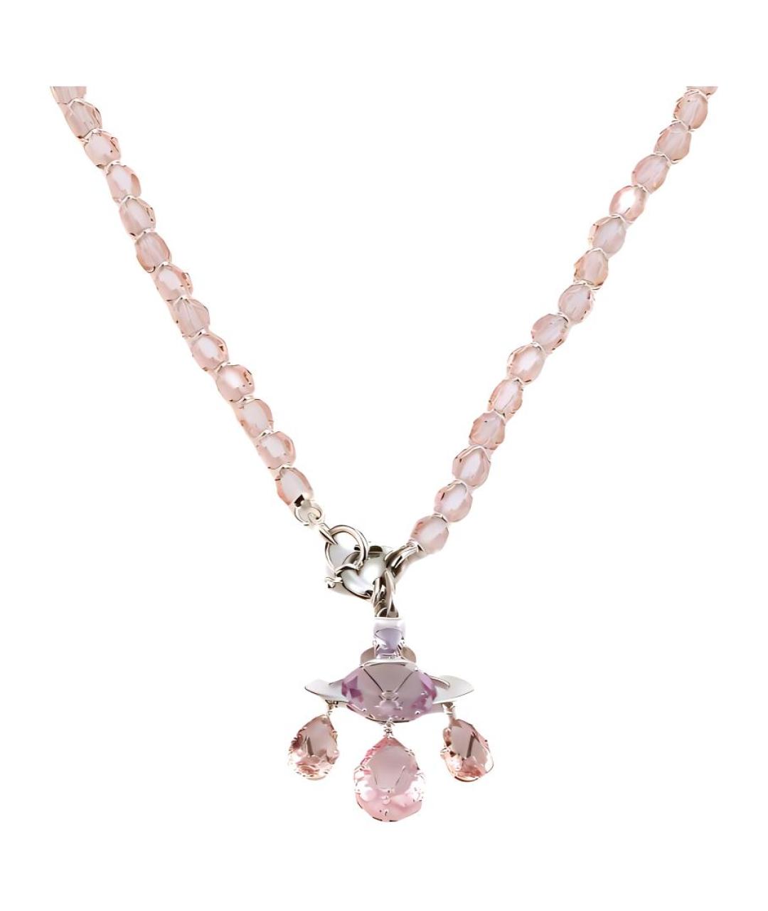 VIVIENNE WESTWOOD Розовое колье, фото 1