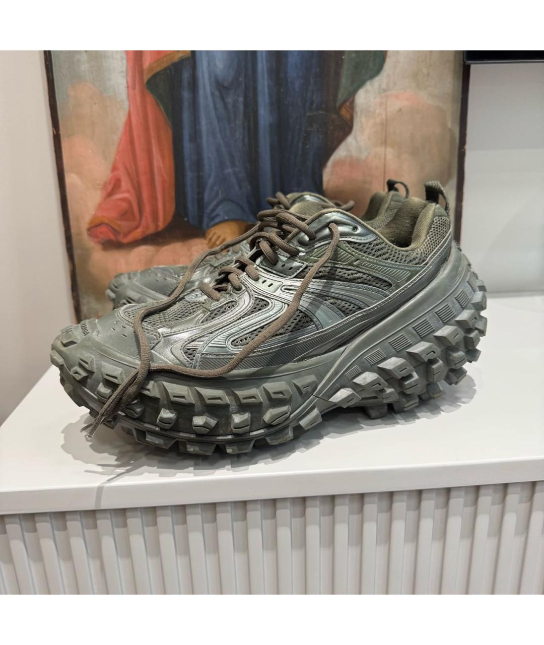 BALENCIAGA Резиновые низкие кроссовки / кеды, фото 5