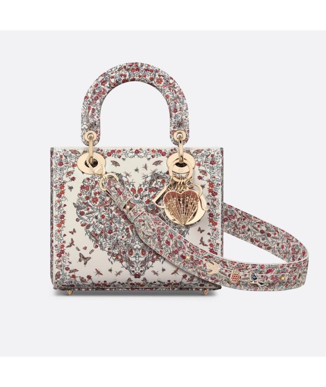 CHRISTIAN DIOR Белая сумка с короткими ручками, фото 8