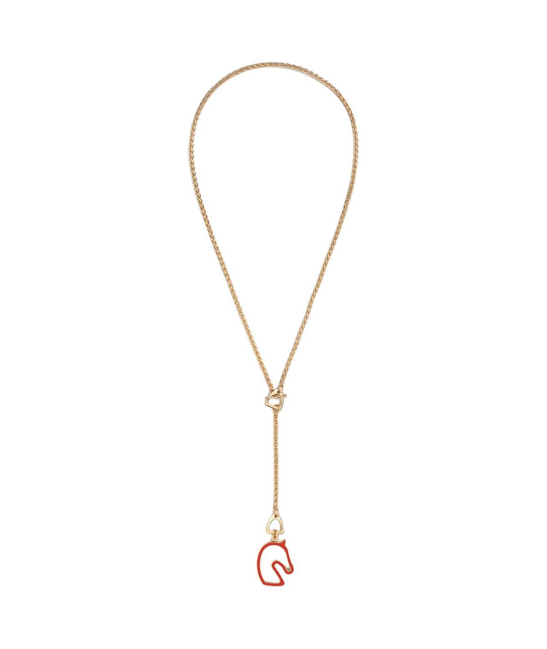 HERMES Золотая подвеска, фото 3