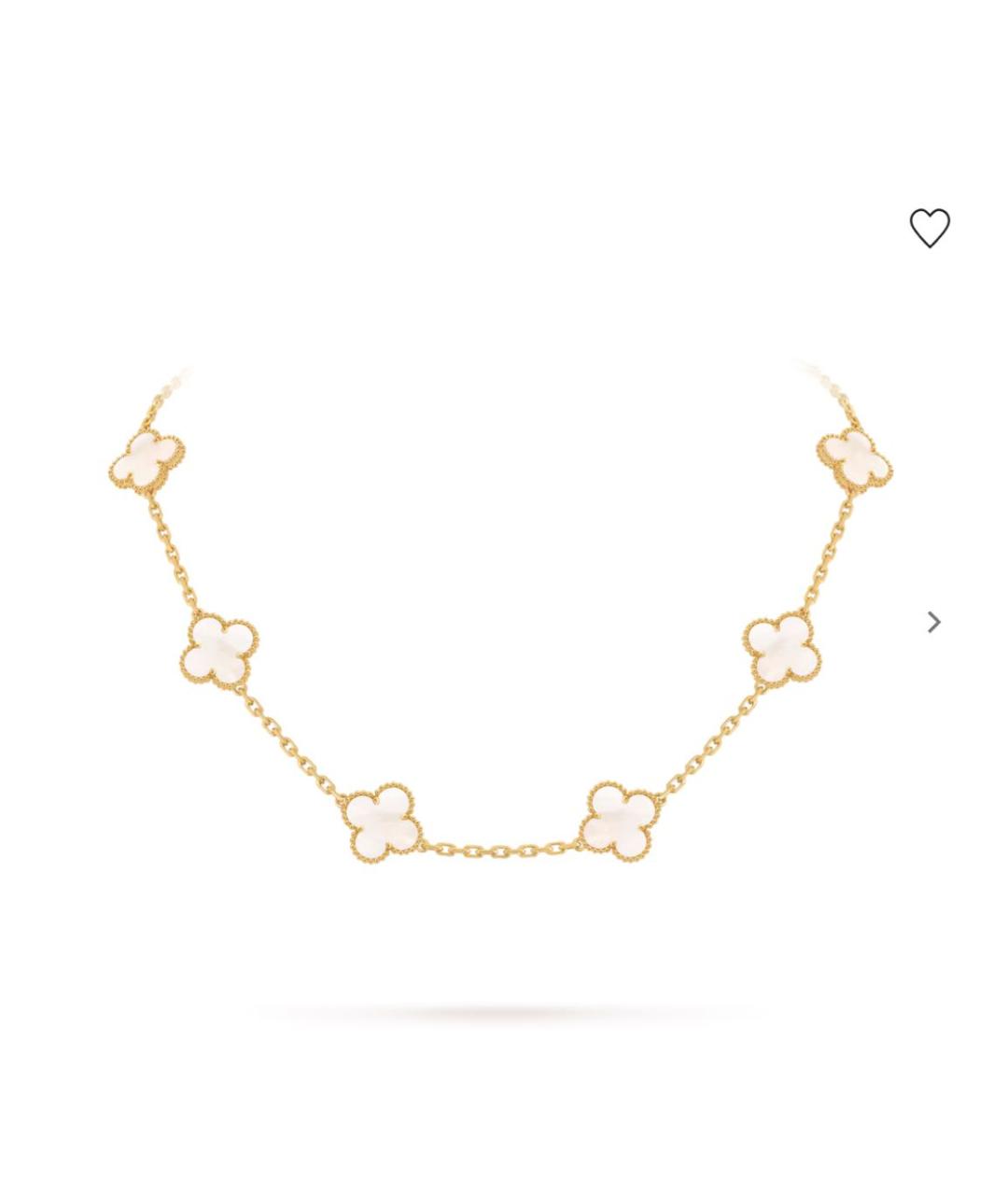 VAN CLEEF & ARPELS Колье из желтого золота, фото 4