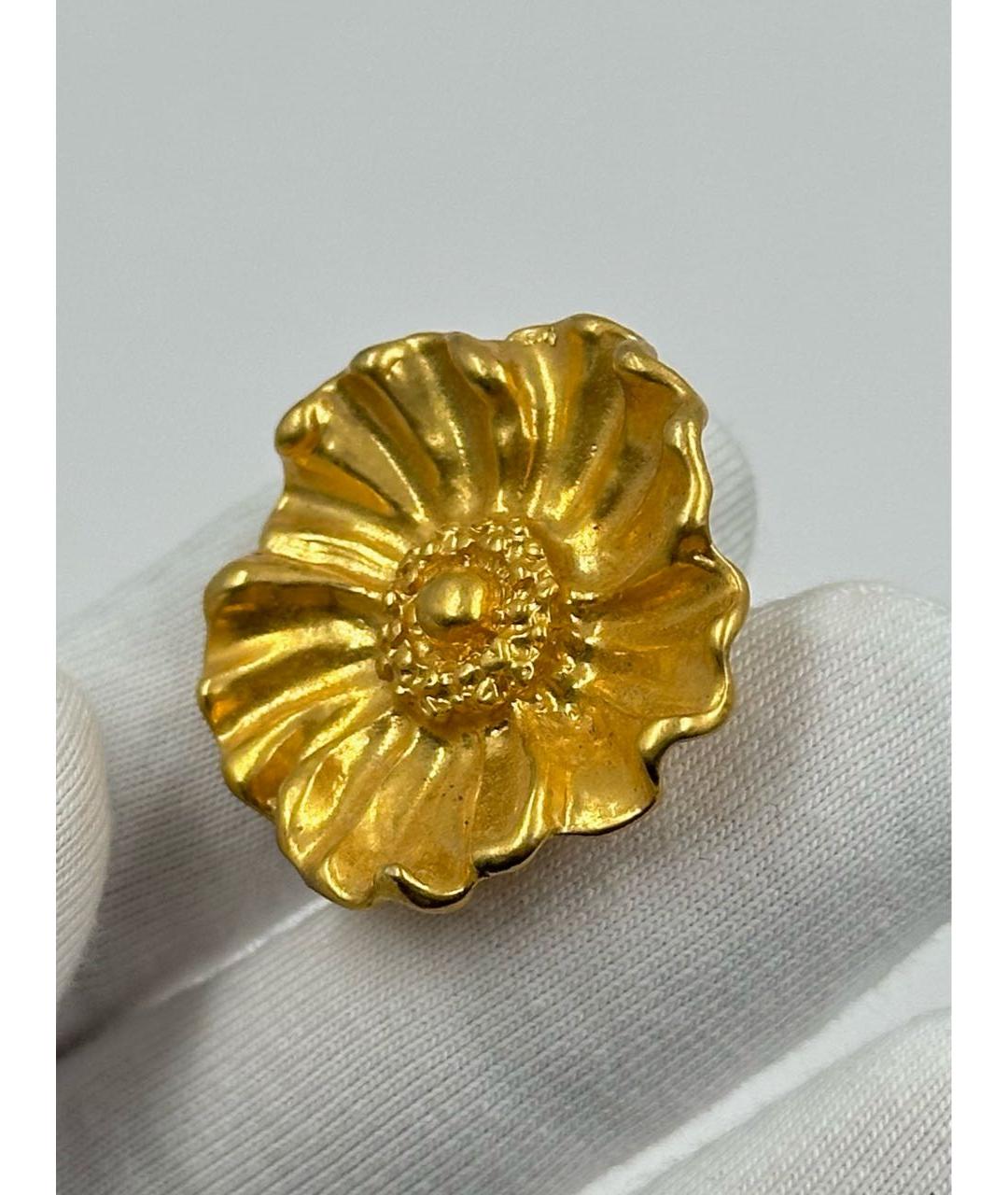 KENZO Золотая позолоченная булавка / брошь, фото 2