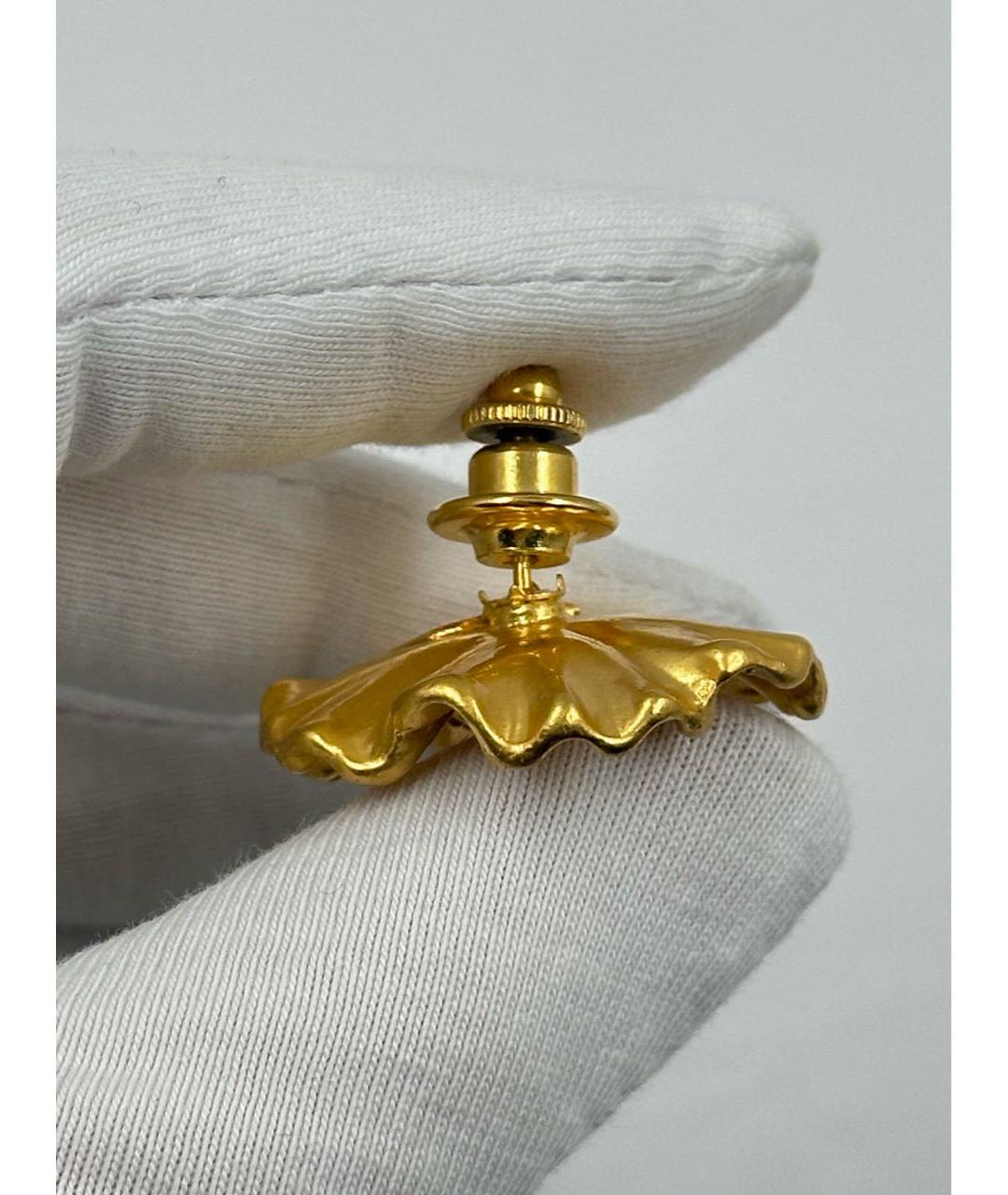 KENZO Золотая позолоченная булавка / брошь, фото 3