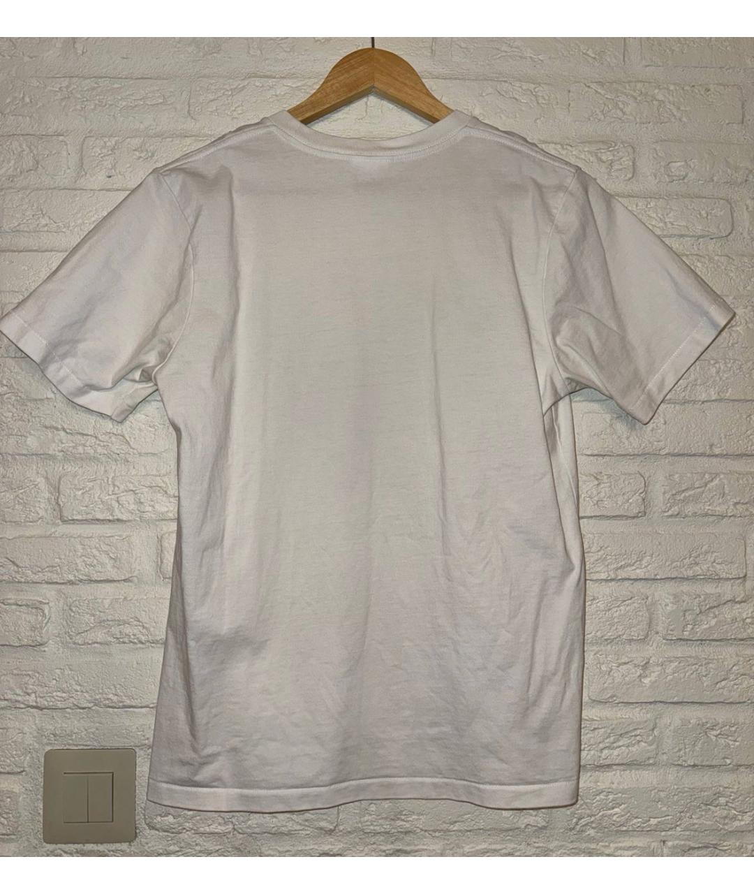 A BATHING APE Белая хлопковая футболка, фото 2