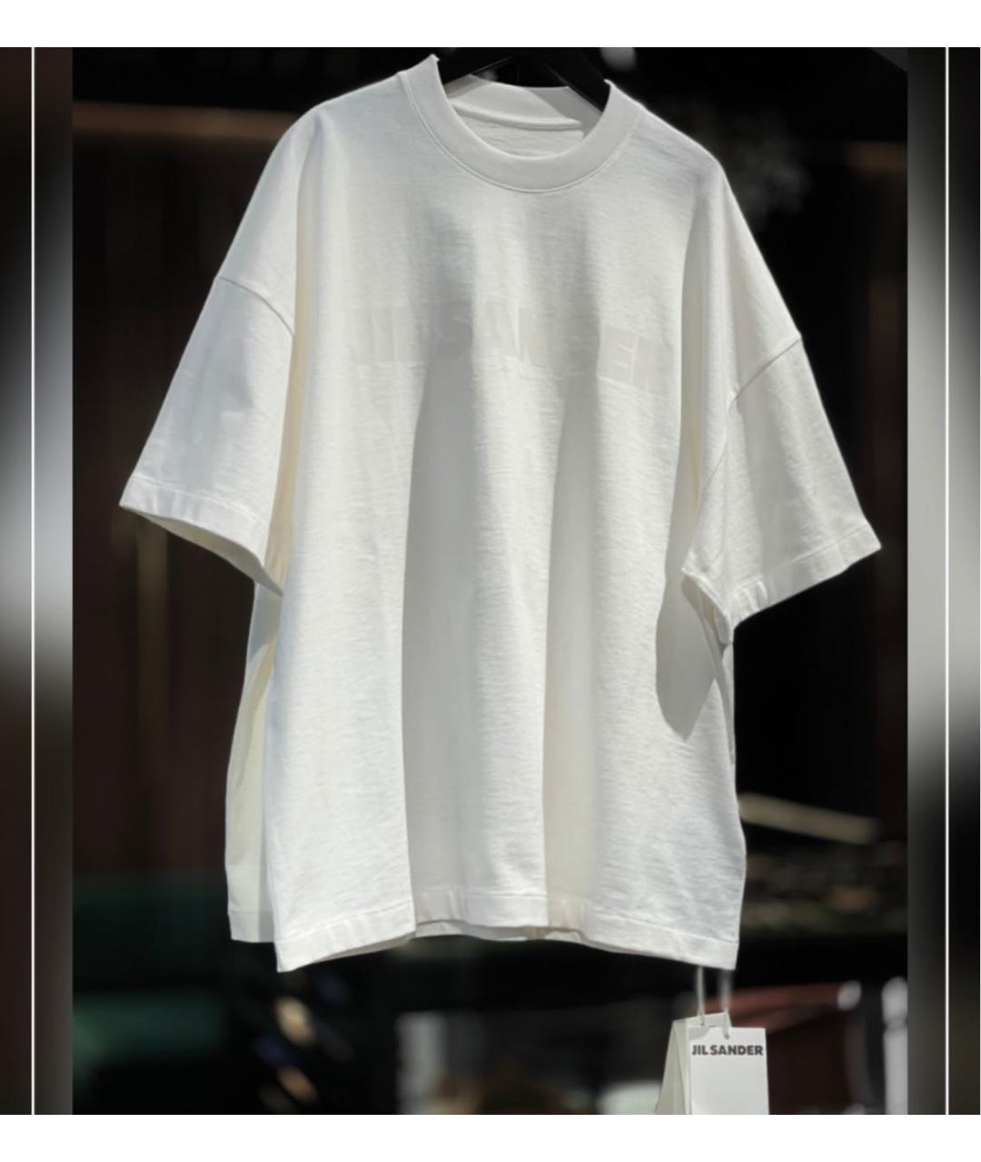 JIL SANDER Хлопковая футболка, фото 2
