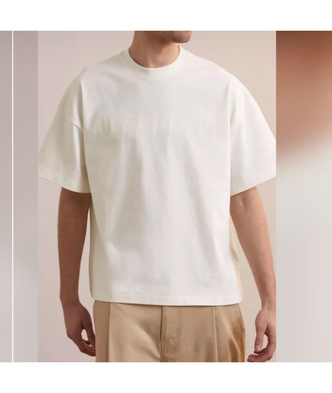 JIL SANDER Хлопковая футболка, фото 3