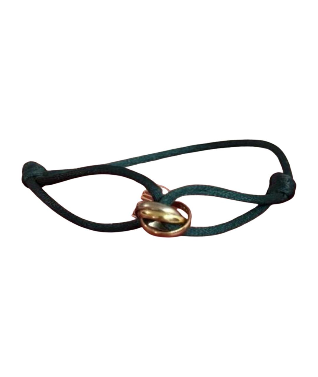 CARTIER Зеленый браслет из желтого золота, фото 1