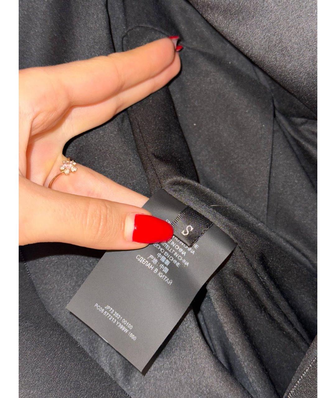 SAINT LAURENT Черный полиэстеровый комбинезон, фото 4